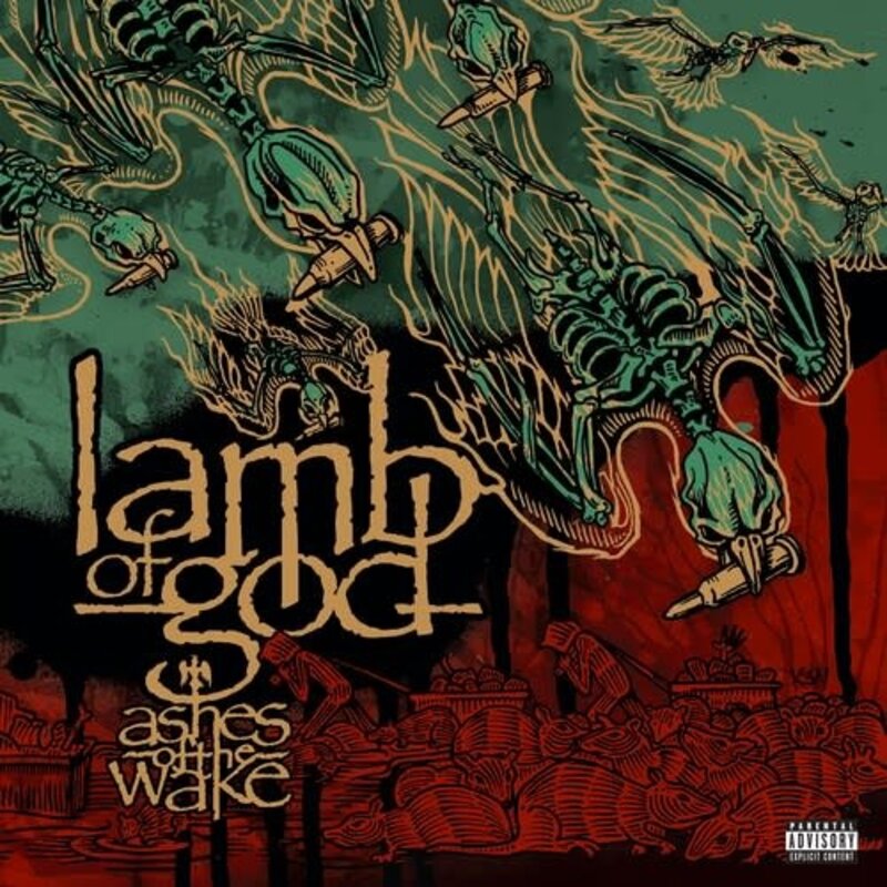 New Vinyl Lamb of God - Ashes Of The Wake (Deluxe) 2LP