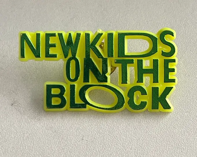Enamel Pin New Kids On The Block NKOTB Logo Pin