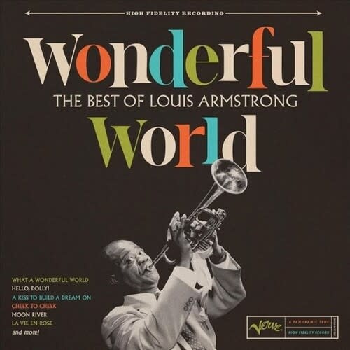 New Vinyl Louis Armstrong - Wonderful World: The Best Of Louis Armstrong LP