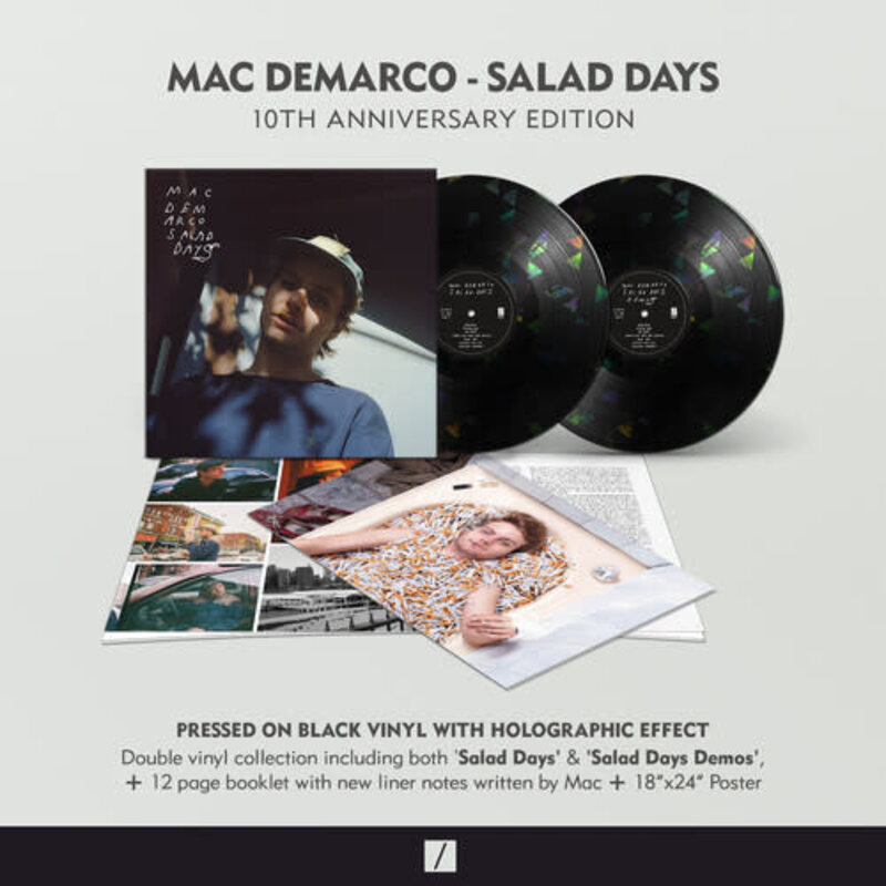 New Vinyl Mac DeMarco - Salad Days (10th Anniversary, Booklet, Poster, Holographic Black) 2LP