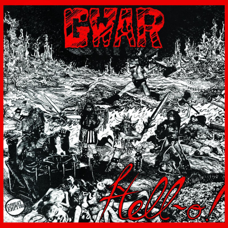 New Vinyl GWAR - Hell-O! (36th Anniversary, Red & Clear Splatter) LP