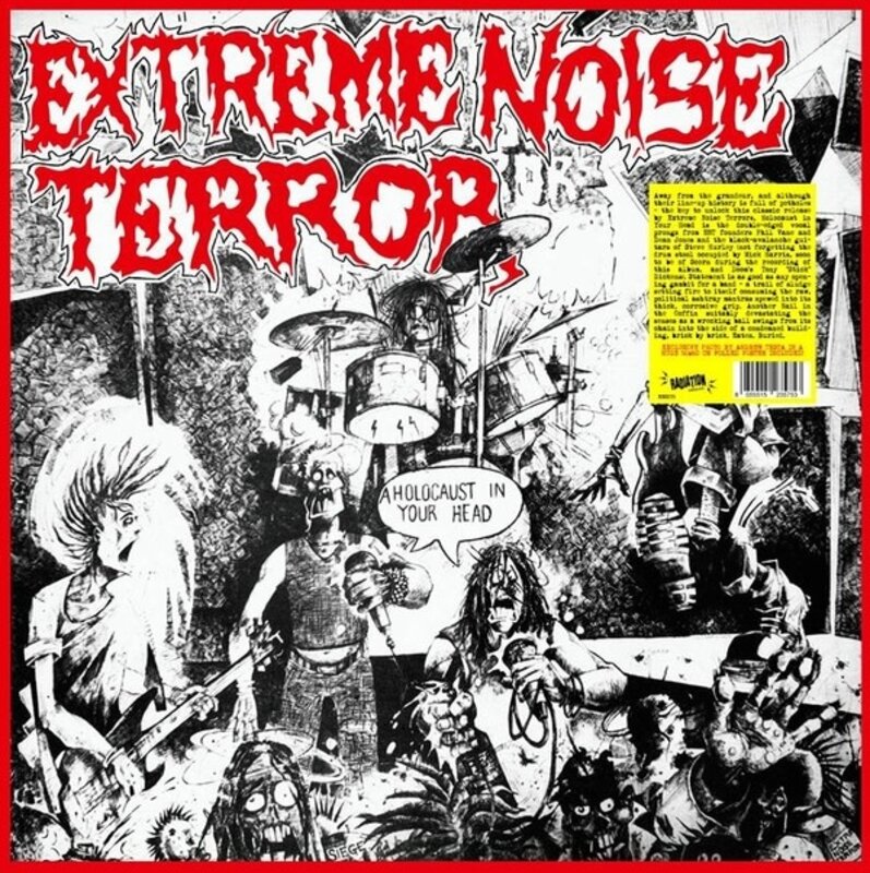 Extreme Noise Terror レコード Extreme Noise Terror - A Holocaust In Your Head LP - Sweat Records