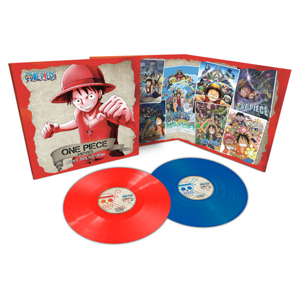 New Vinyl Kohei Tanaka - One Piece Movies Best Selection (Limited, Red & Blue) [Import] 2LP