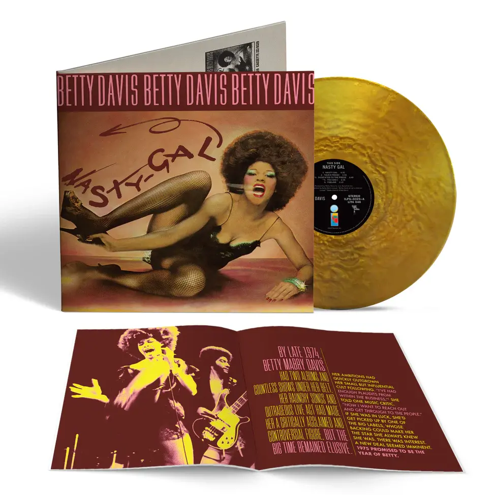 New Vinyl Betty Davis - Nasty Gal (Gold Ripple) LP