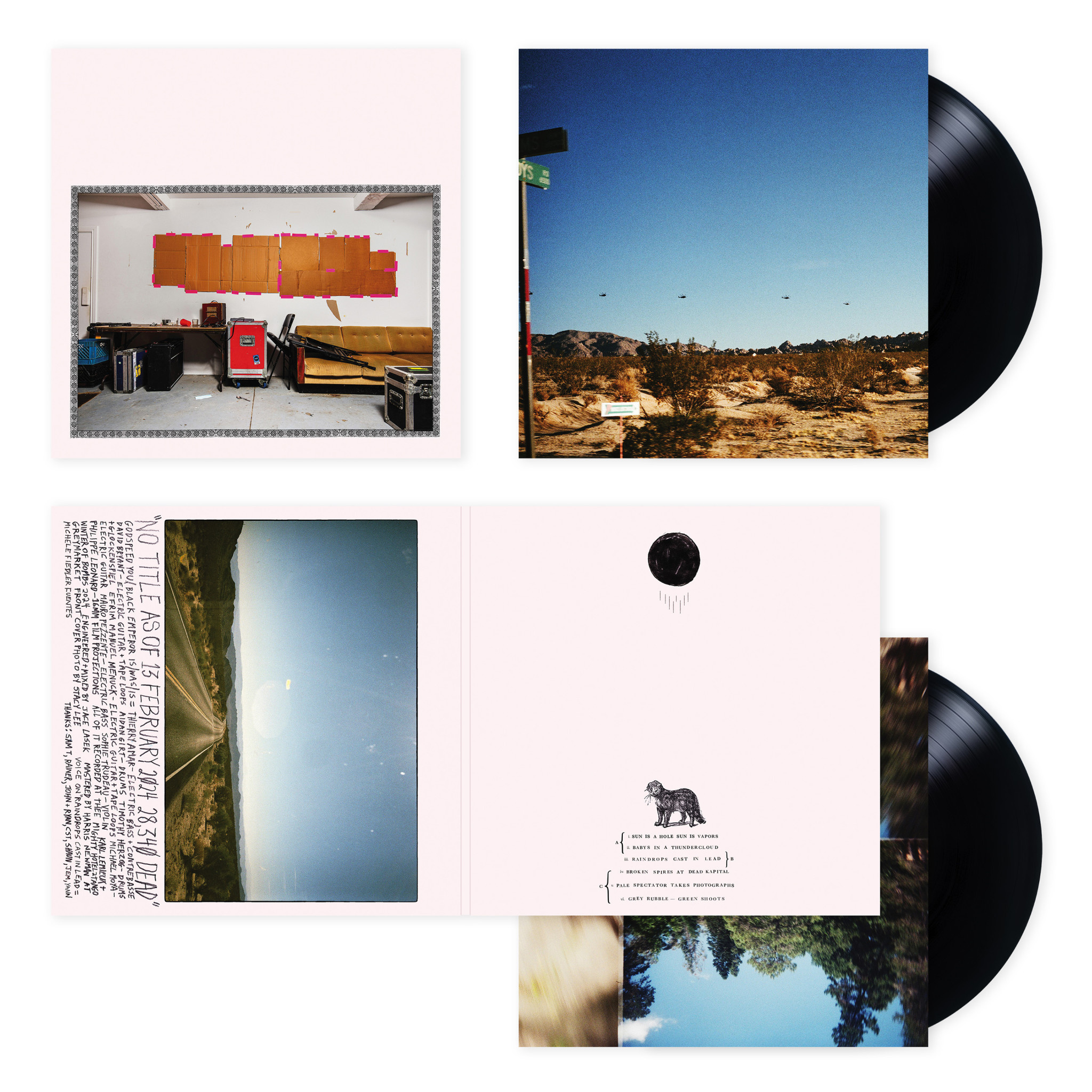 New Vinyl Godspeed You! Black Emperor - No Title as of 13 February 2024 28,340 Dead (180g) 2LP