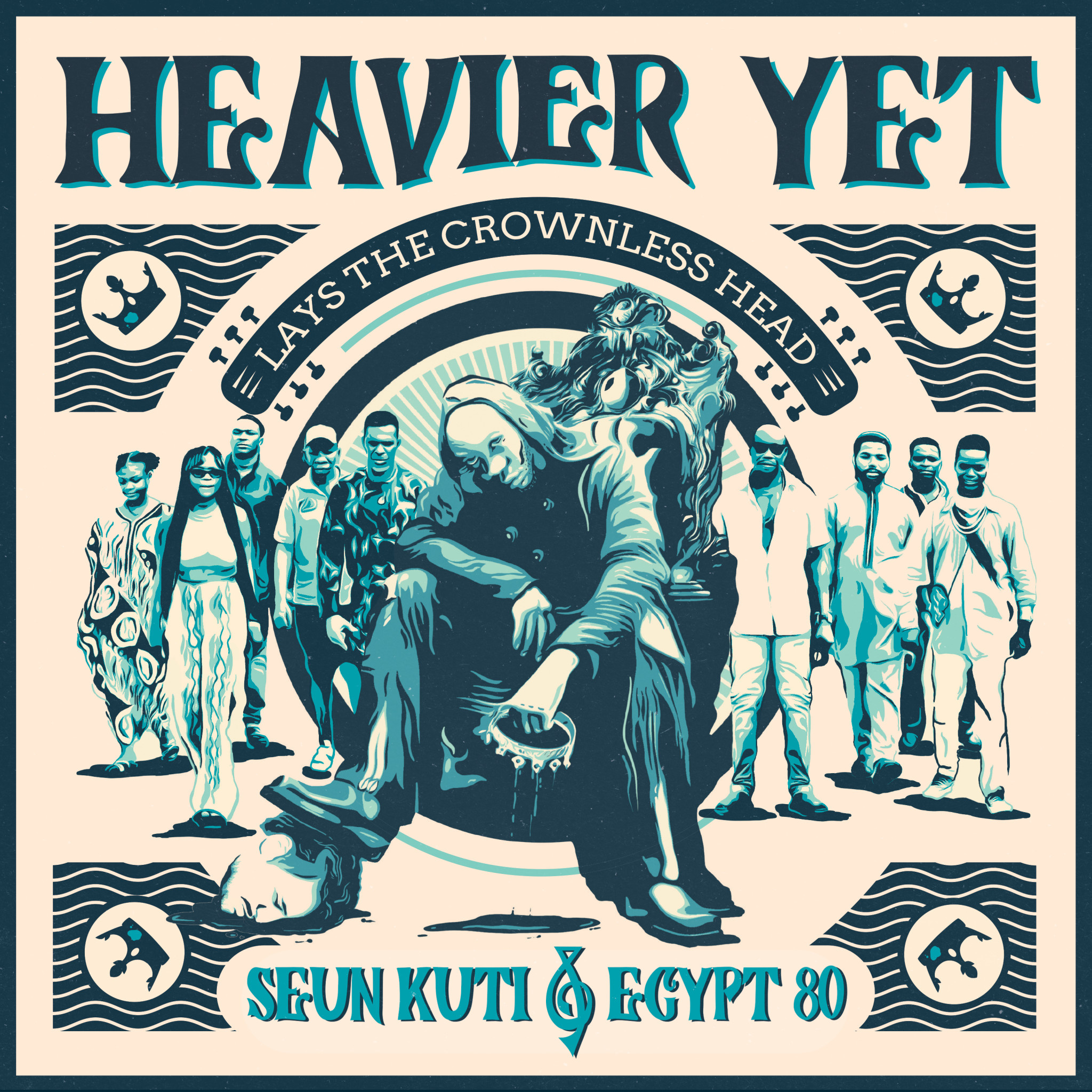 New Vinyl Seun Kuti & Egypt 80 - Heavier Yet (Lays The Crownless Head) (IEX, Clear) LP