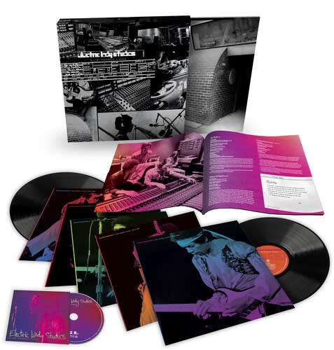 New Vinyl Jimi Hendrix - Electric Lady Studios: A Jimi Hendrix Vision 5LP + Blu-Ray Box Set