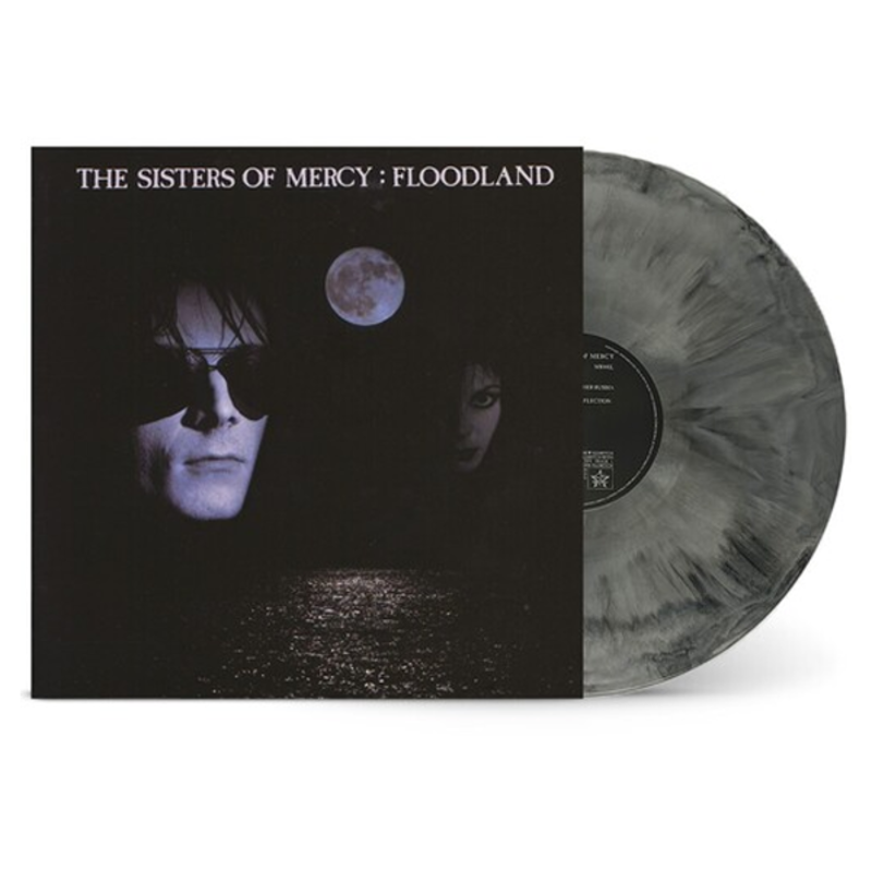 ザ・シスターズ・オブ・マーシー『Floodland』新品未開封プロモ盤 The Sisters of Mercy - Floodland (Limited, Black Ice Galaxy) LP