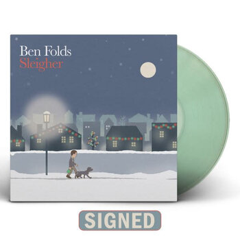 New Vinyl Ben Folds - Sleigher (Autographed, IEX, Coke Bottle Clear) LP