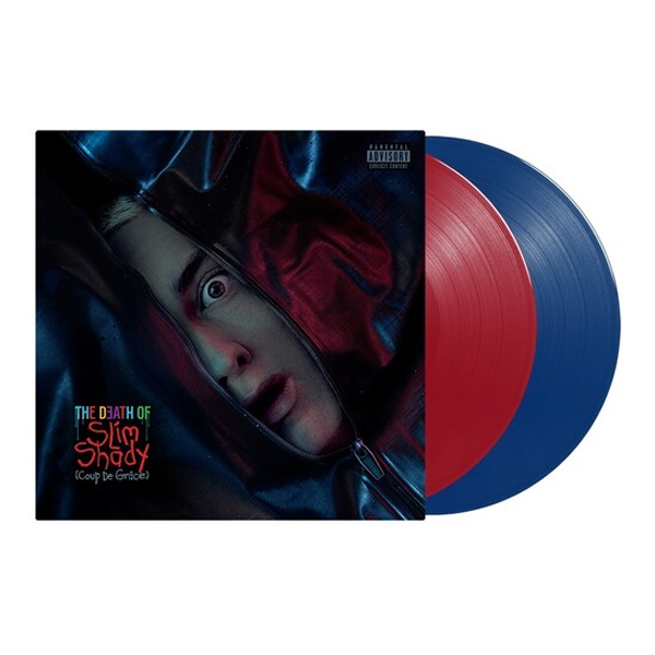 New Vinyl Eminem - The Death of Slim Shady (Coup de Grâce) (Red & Blue) 2LP