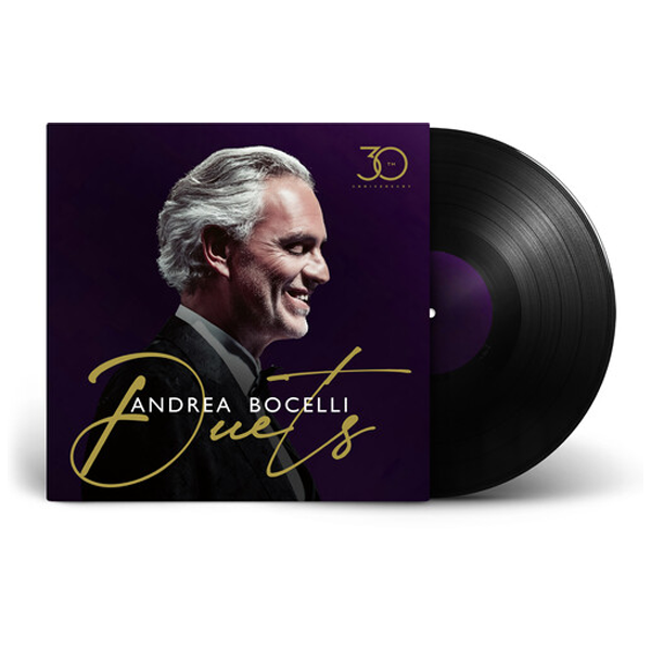 New Vinyl Andrea Bocelli - Duets (30th Anniversary) LP