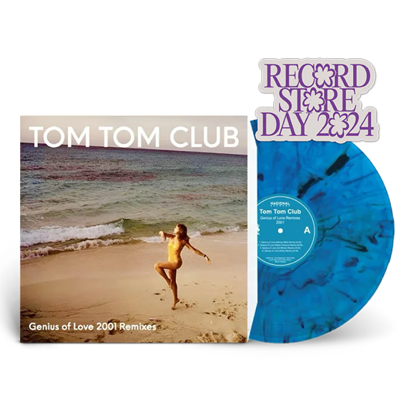 New Vinyl Tom Tom Club - Genius of Love 2001 Remixes (Limited, RSD Exclusive, Blue Splatter) LP