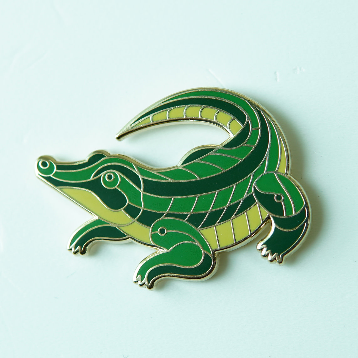 Enamel Pin Yo Miami Alligator Enamel Pin