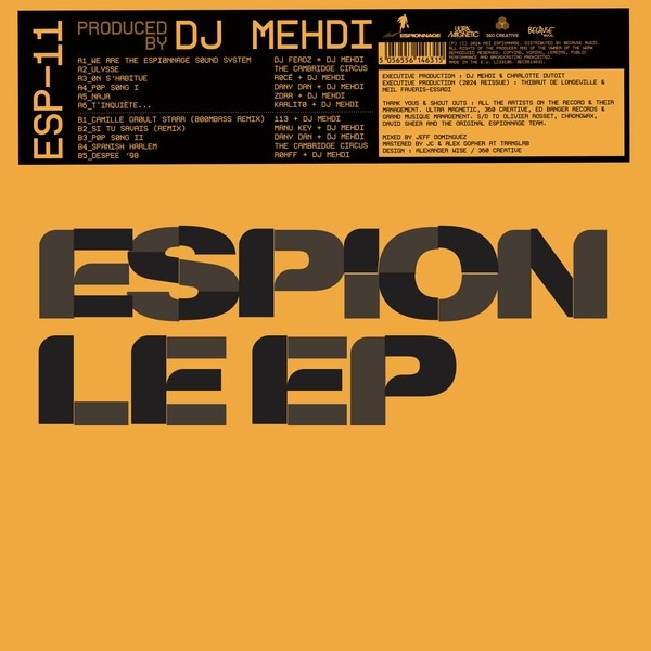 New Vinyl DJ Mehdi - Epsion EP (Clear) 12"