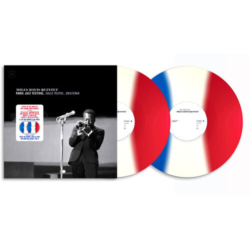 New Vinyl Miles Davis Quintet - Paris Jazz Festival, Salle Pleyel 10/1/1964 (Remastered, French Flag) 2LP