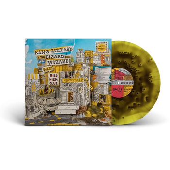 New Vinyl King Gizzard & The Lizard Wizard w/ Mild High Club - Sketches Of Brunswick East (Yellow & Black) LP