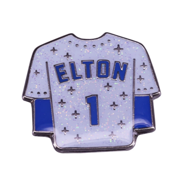 Enamel Pin Elton John Jersey Enamel Pin