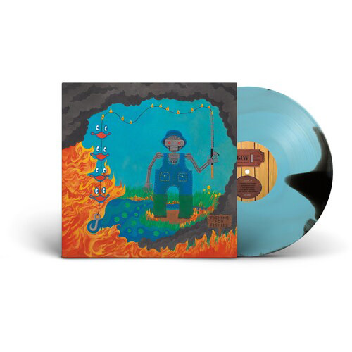 New Vinyl King Gizzard & The Lizard Wizard - Fishing For Fishies [Oil Spill] (Limited, Black & Blue) LP