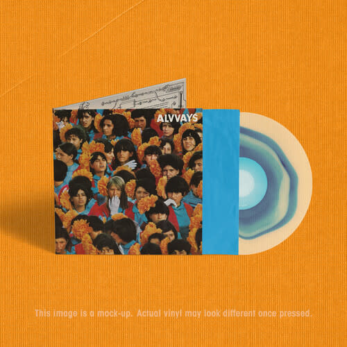 New Vinyl Alvvays - Alvvays (10th Anniversary Edition) (Clear & Blue) LP