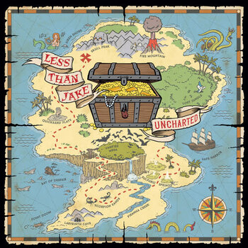 New Vinyl Less Than Jake - Uncharted (IEX, Yellow & Beige) LP
