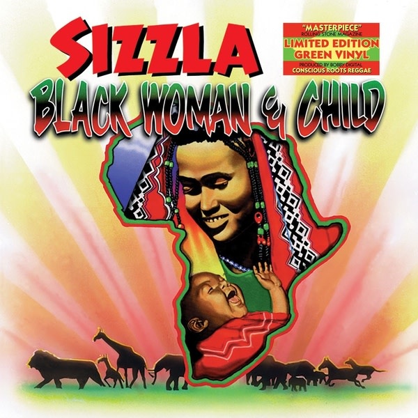 New Vinyl Sizzla - Black Woman & Child (Limited, Green) LP