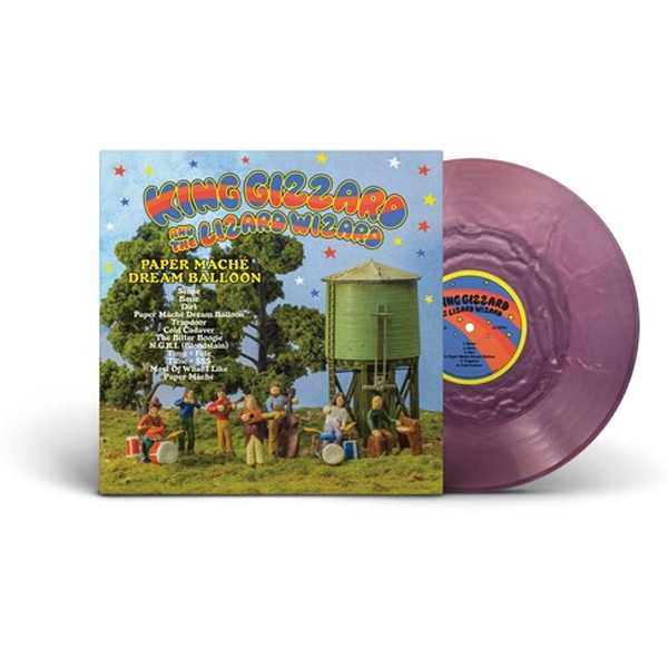 New Vinyl King Gizzard & The Lizard Wizard - Paper Mache Dream Balloon (Limited, Pink Seaglass) LP