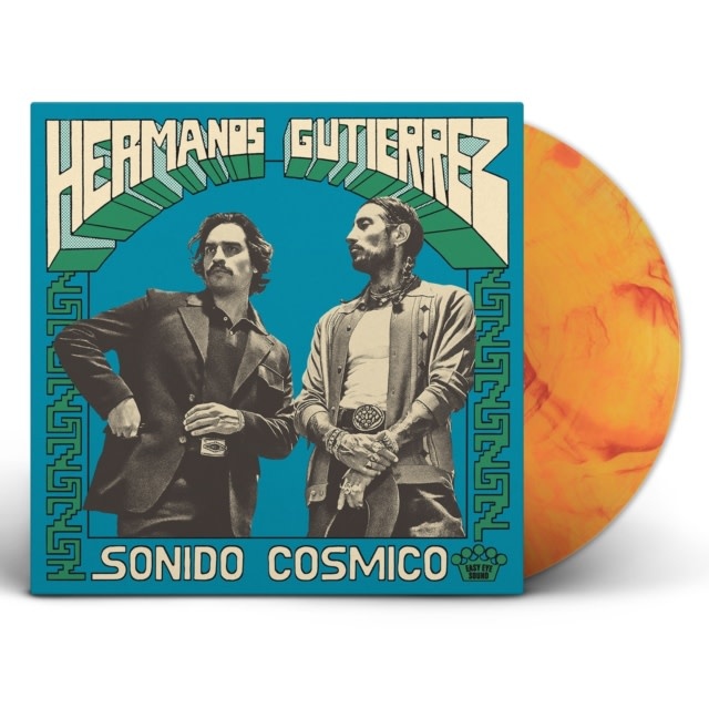 New Vinyl Hermanos Gutiérrez - Sonido Cosmico (IEX, Red/Orange Marble) LP