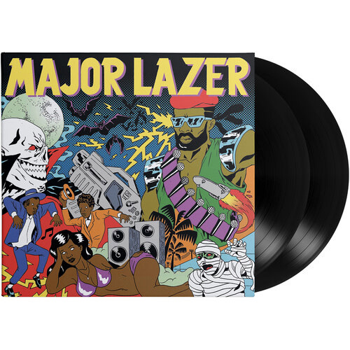 New Vinyl Major Lazer - Guns Don't Kill People... Lazers Do (Limited) 2LP
