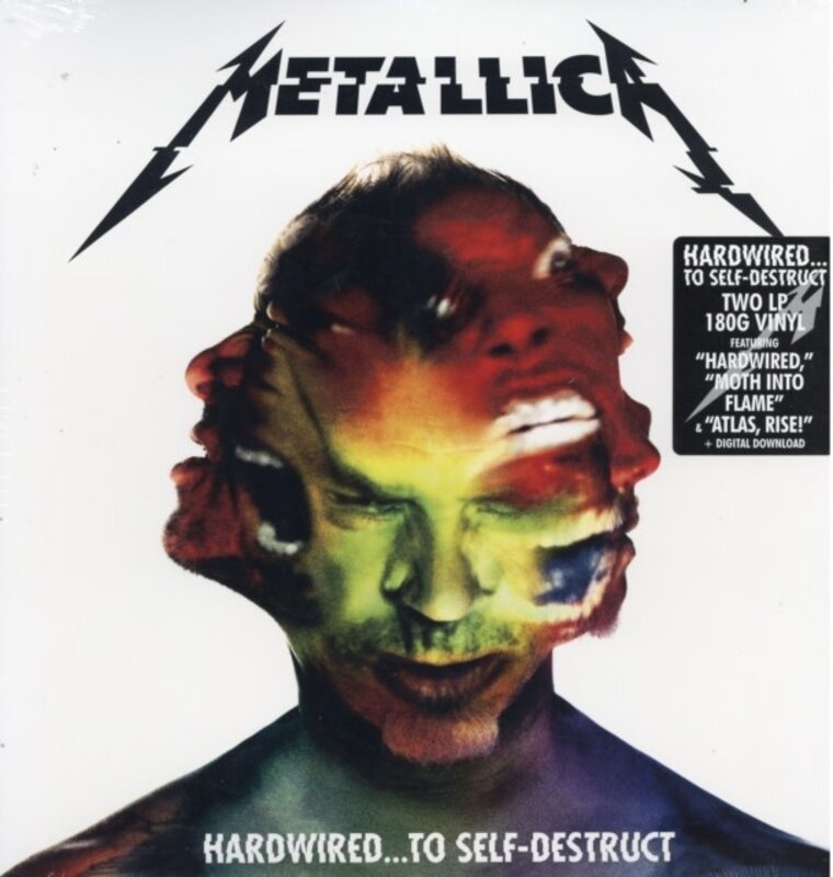 LLICA「HARDWIRED...TO SELF-～」 Metallica - Hardwired… To Self-Destruct (180g) 2LP - Sweat Records