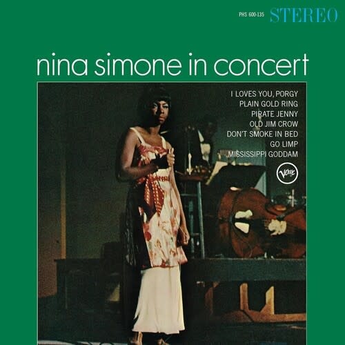 New Vinyl Nina Simone - Nina Simone In Concert (Verve Acoustic Sounds Series, 180g) LP