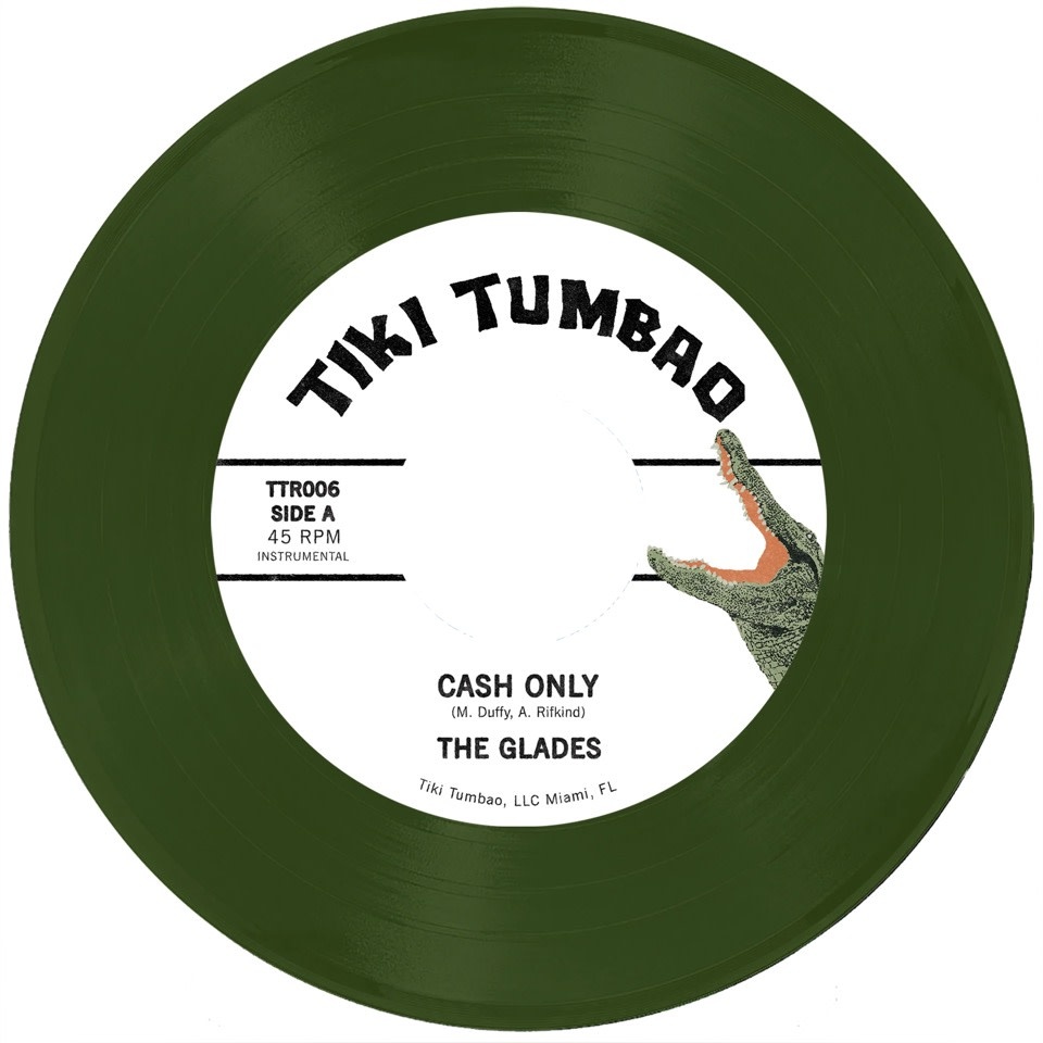 New Vinyl The Glades - Cash Only b/w Cool Out (Translucent Green) 7"