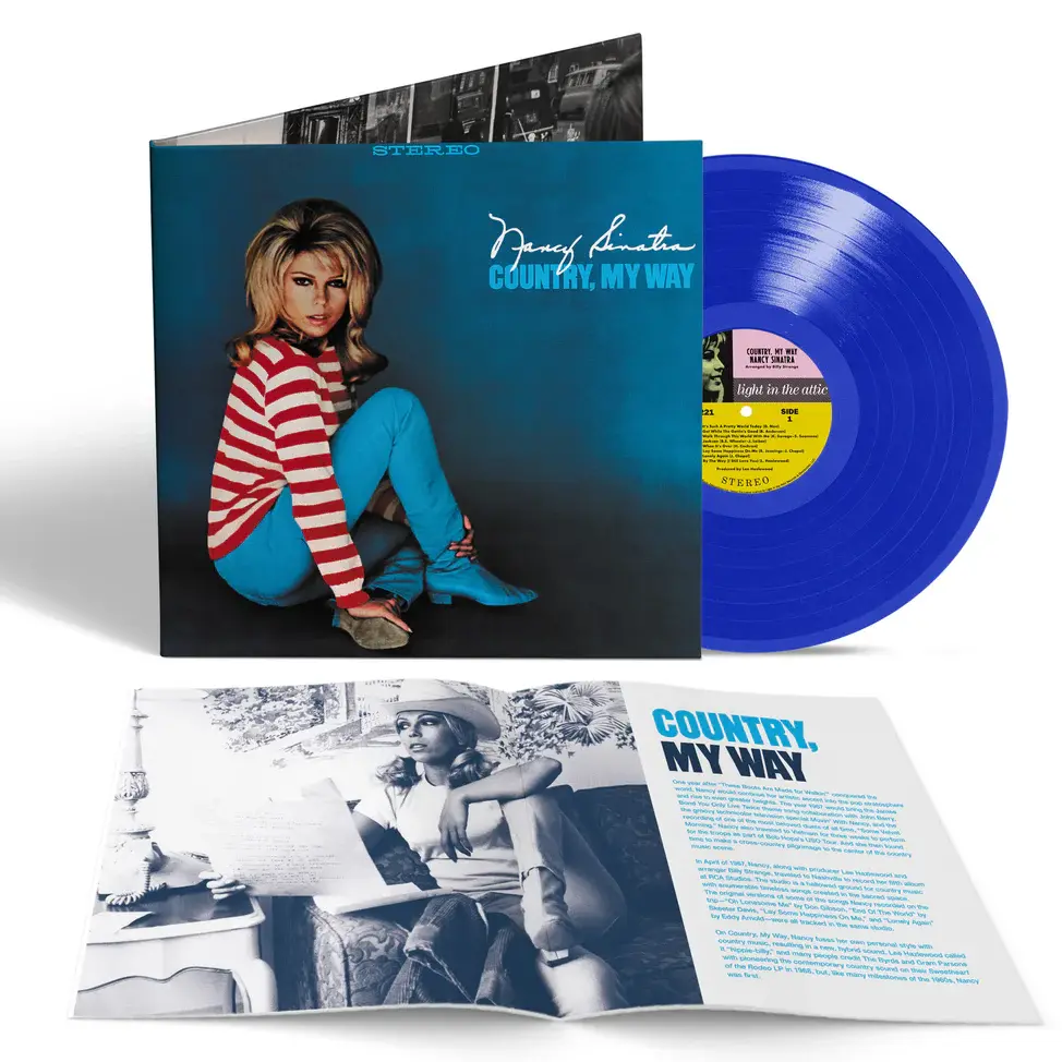 New Vinyl Nancy Sinatra - Country, My Way (Bonus Tracks, Remastered, "Bye Bye Birmingham" Blue) LP