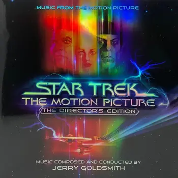 New Vinyl Jerry Goldsmith - Star Trek: The Motion Picture - The Director’s Edition OST (Blue/White Swirl) 2LP