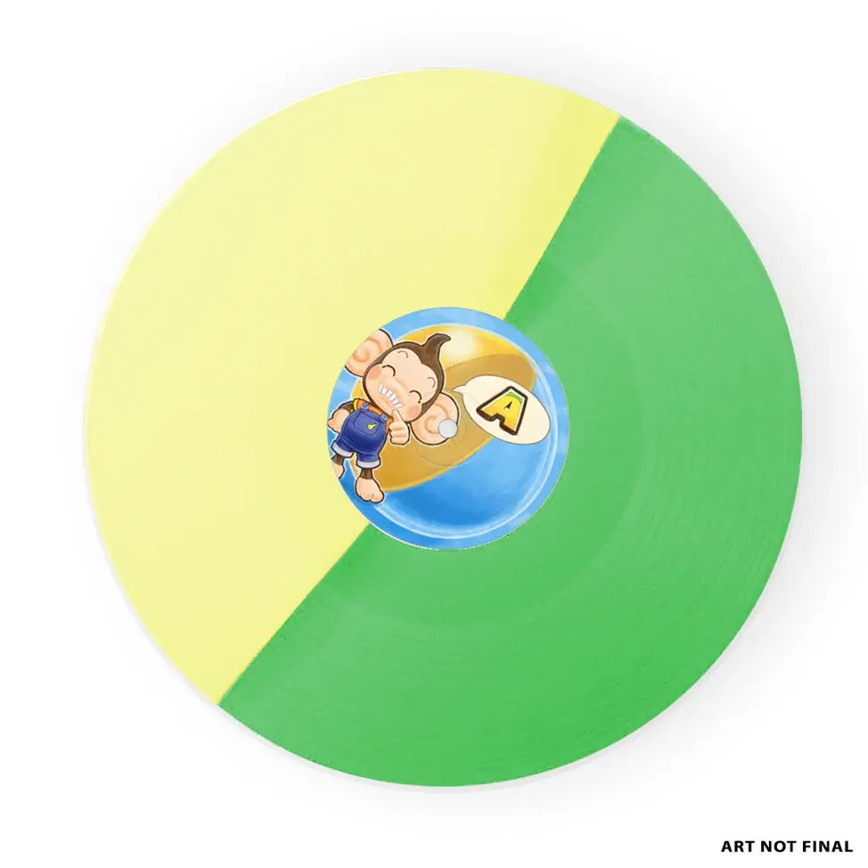 New Vinyl Various - Super Monkey Ball Banana Rumble (SEGA) (Limited, Banana Split Green/Yellow) LP
