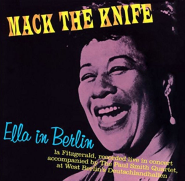 New Vinyl Ella Fitzgerald - Mack The Knife: Ella In Berlin LP