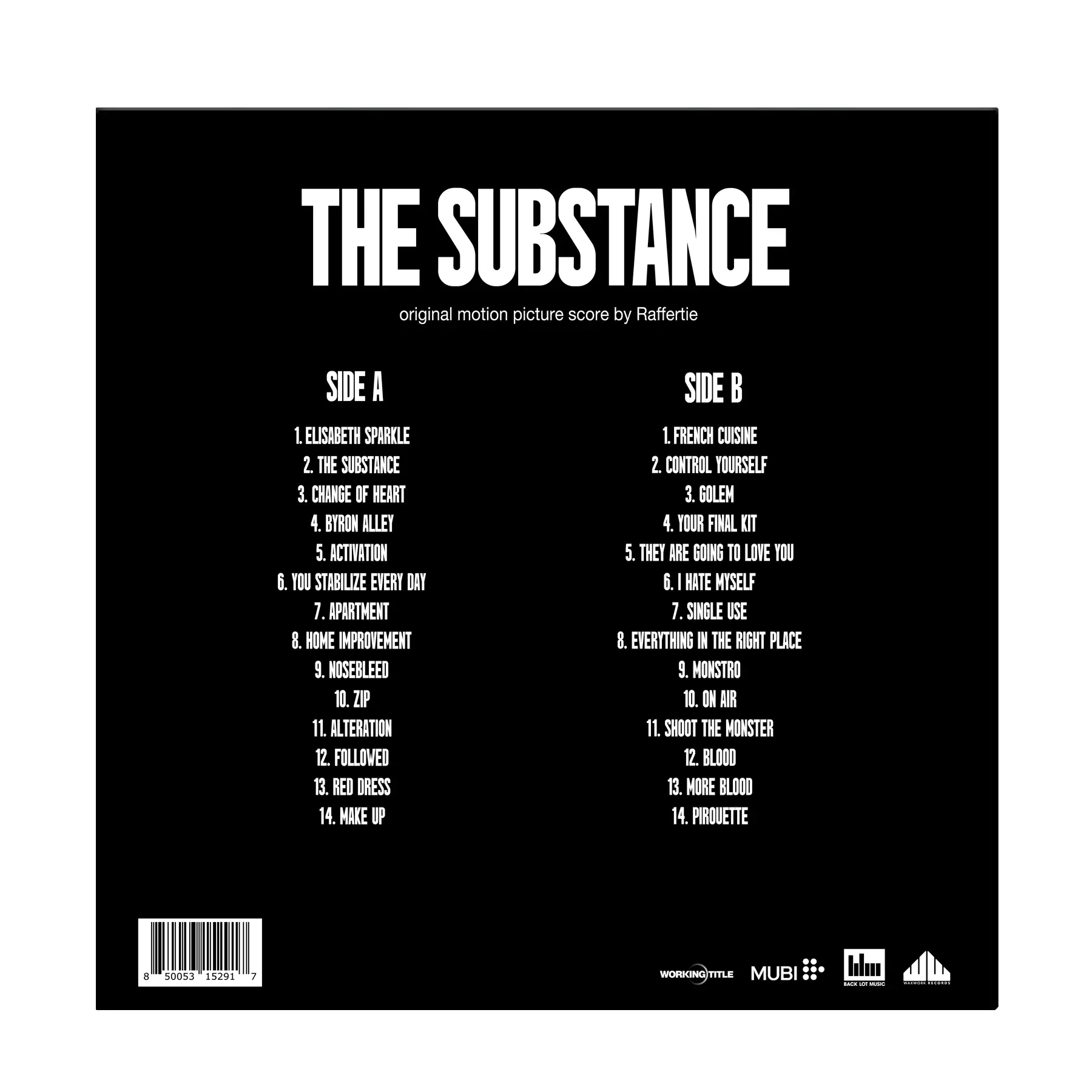 New Vinyl Raffertie - The Substance OST (Activator Green) LP