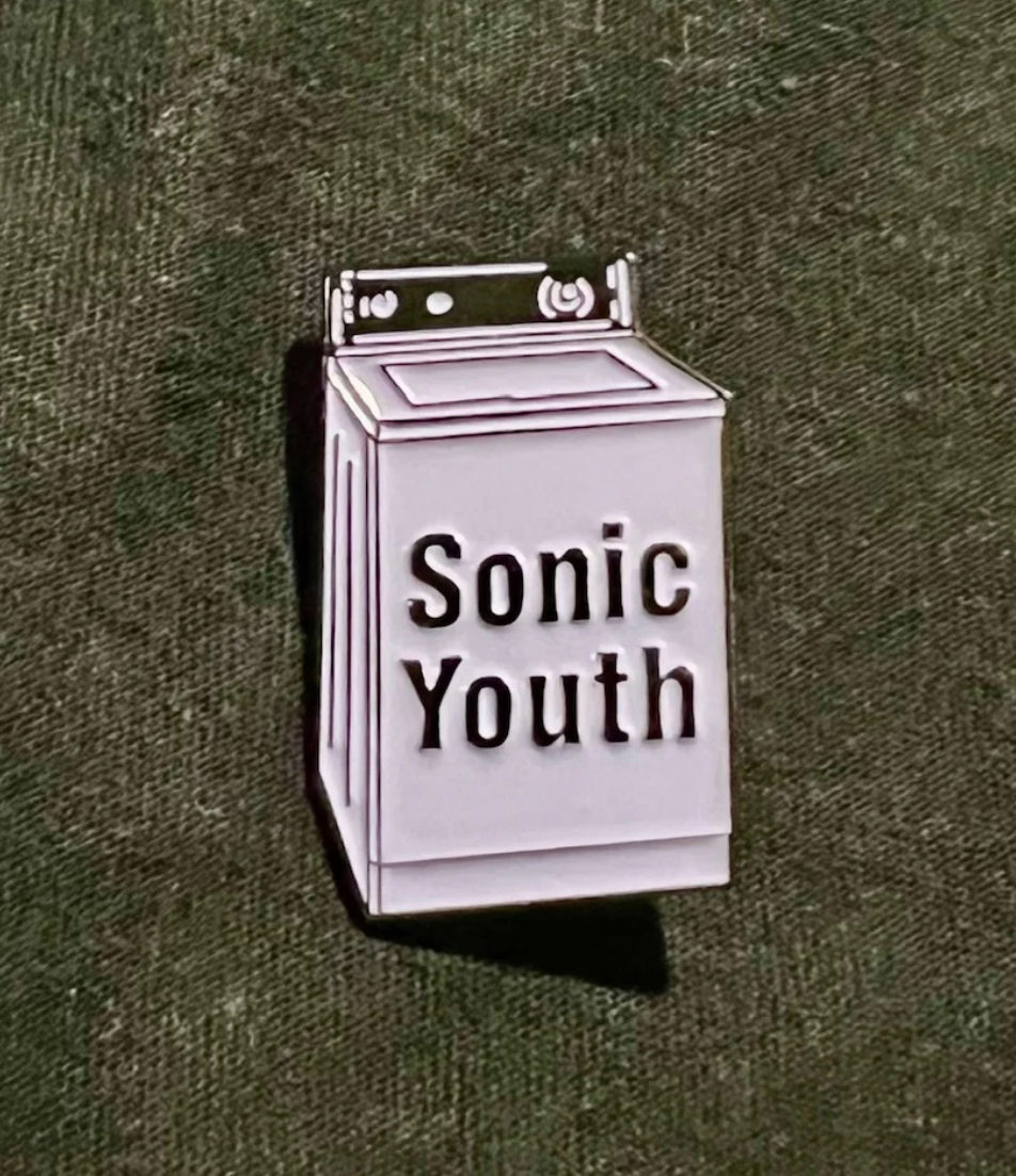 Enamel Pin Sonic Youth Washing Machine Enamel Pin