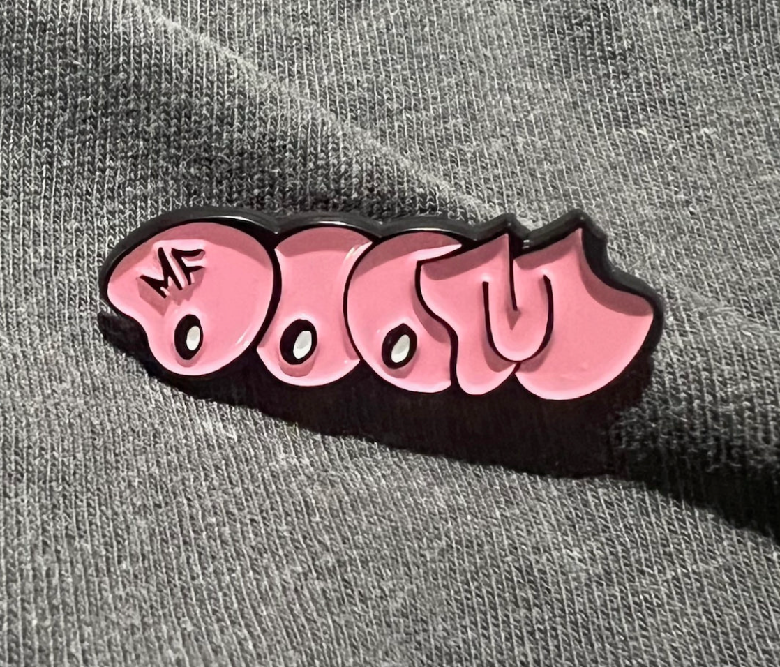 Enamel Pin MF Doom Pink Bubble Enamel Pin