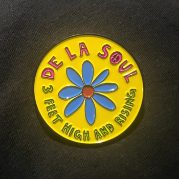 Enamel Pin De La Soul 3 Feet High Enamel Pin