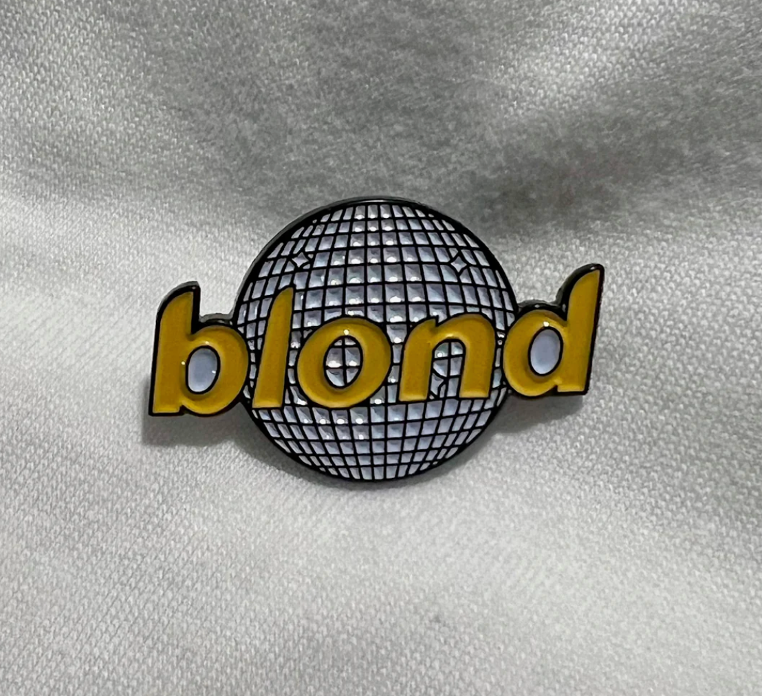 Enamel Pin Frank Ocean Blond Disco Ball Enamel Pin