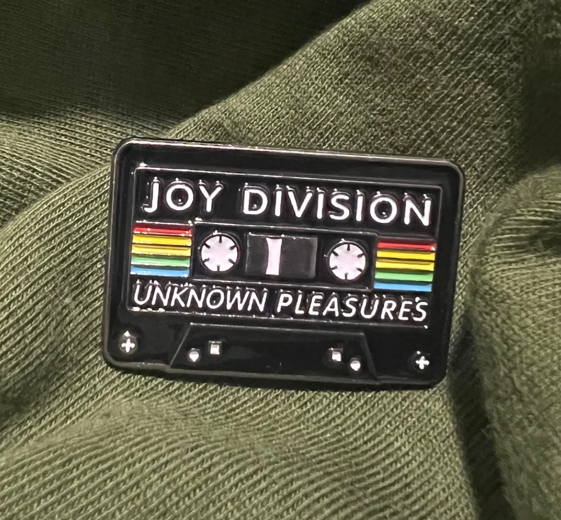 Enamel Pin Joy Division Cassette Enamel Pin