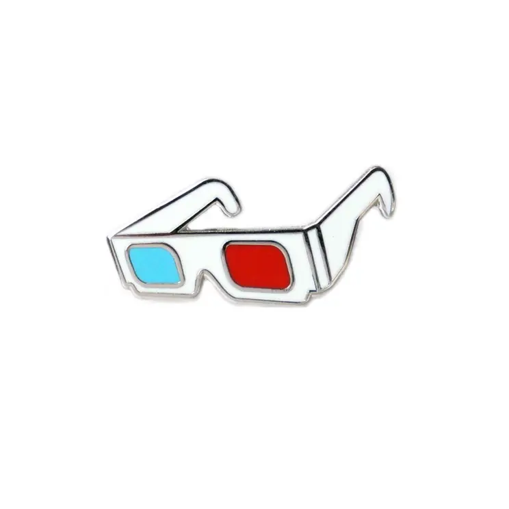 Enamel Pin 3D Glasses Enamel Pin