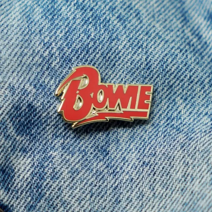 Enamel Pin David Bowie Diamond Dogs Logo Enamel Pin
