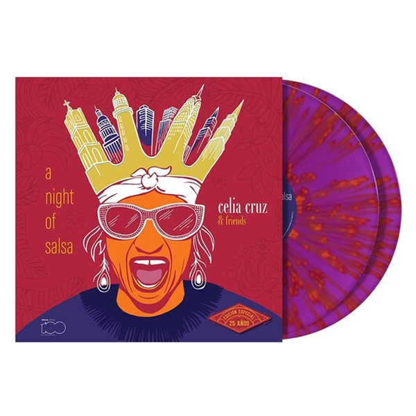 New Vinyl Celia Cruz - A Night Of Salsa (Limited, 25th Anniversary, Magenta Splatter, 180g) 2LP