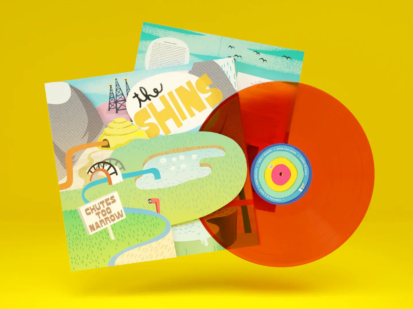 New Vinyl The Shins - Chutes Too Narrow (Limited, 20th Anniversary Remaster, Red) LP