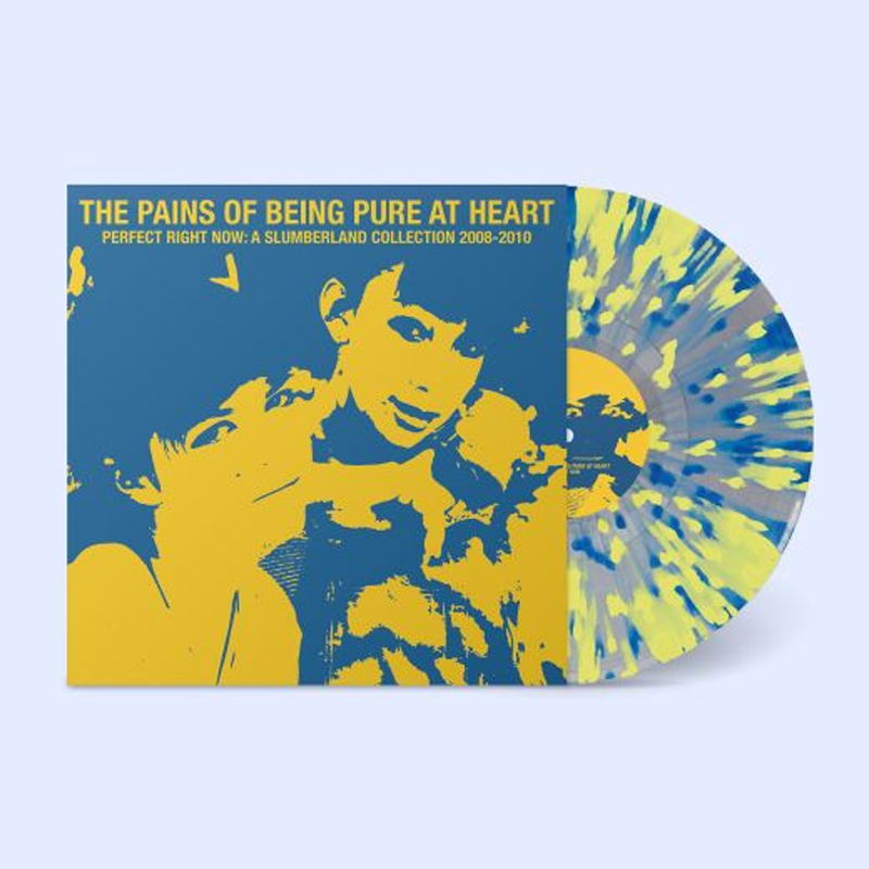 New Vinyl The Pains Of Being Pure At Heart -  Perfect Right Now (Clear/Blue/Yellow Splatter) LP