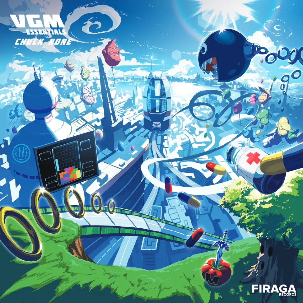 New Vinyl Chuck None - VGM Essentials (180g) (Green & Blue Marble) LP