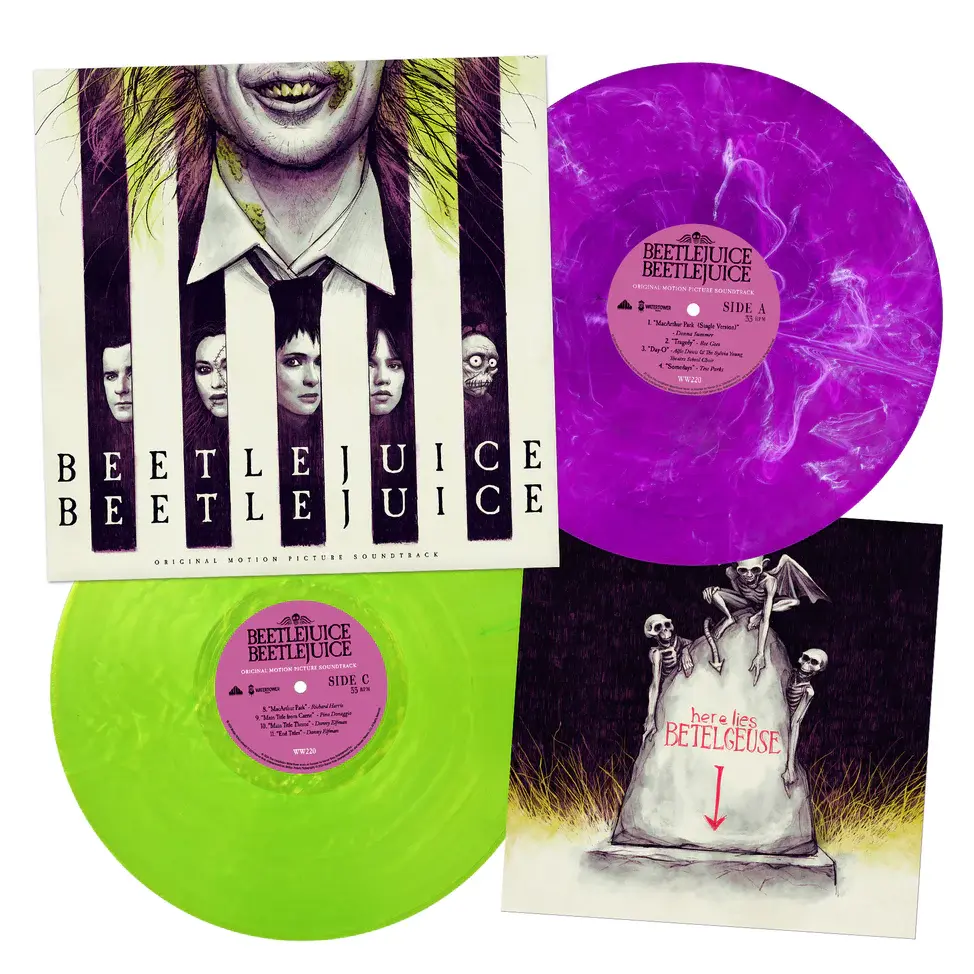 New Vinyl Various - Beetlejuice Beetlejuice OST (LITA Exclusive, Green & Purple) 2LP