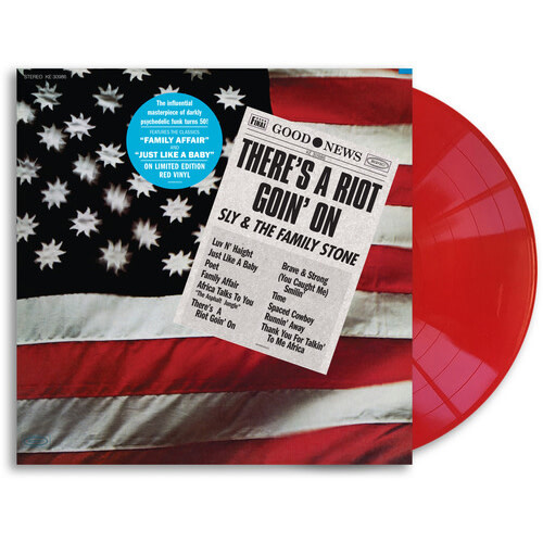 New Vinyl Sly & The Family Stone - There's A Riot Goin' On (Limited, 50th Anniversary, Red) LP