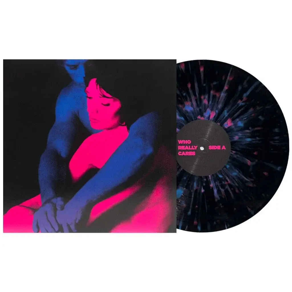 New Vinyl TV Girl - Who Really Cares (Black/Pink/Blue Splatter) LP